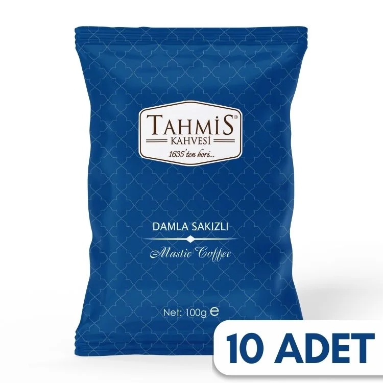 10'lu Damla Sakızlı Türk Kahvesi 100 Gr - 1