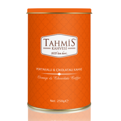 Portakallı Çikolatalı Türk Kahvesi 250 Gr - Tahmis