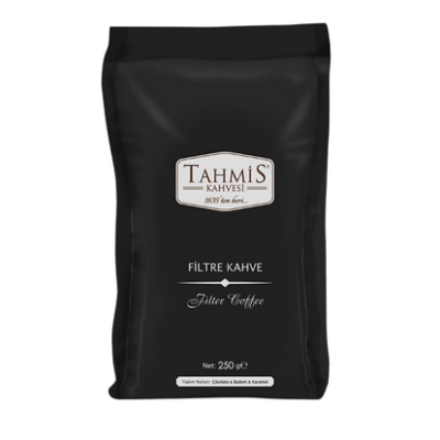 Filtre Blend Çekirdek Kahve 250 Gr - Tahmis